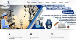 Desktop Screenshot of potenciaes.com